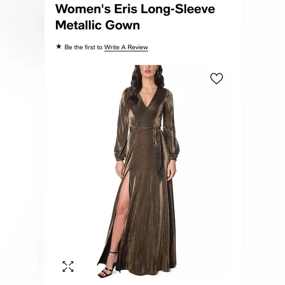 strapless open back dress Audrina Sheer Gown – Dress the Population